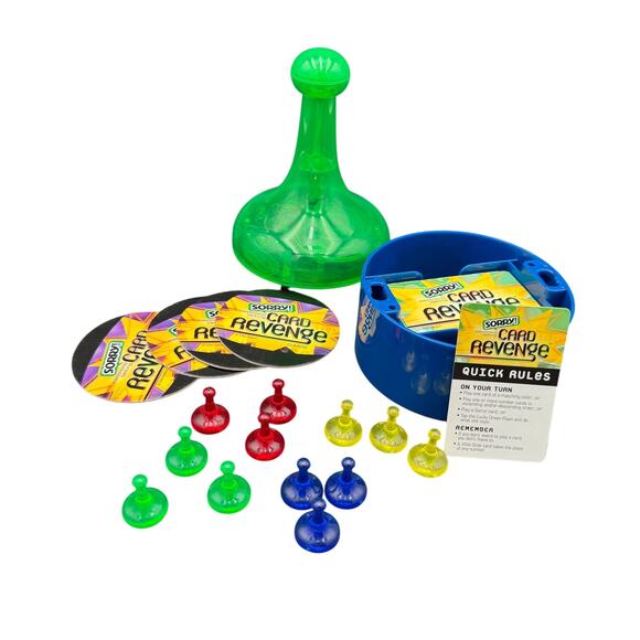 Sorry Card Revenge Electronic Talking Board Game 2004 Hasbro COMPLETE - Picture 1 of 8